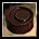Melted Piece of Darkest Chocolate