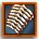 Dinosaur Bone Large Shield